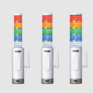 coluna luminosa de LED