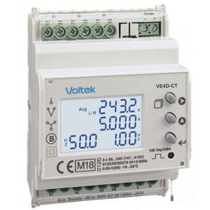 medidor de energia elétrica multifunções