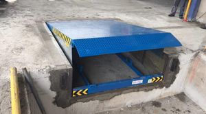 nivelador de doca hidráulico