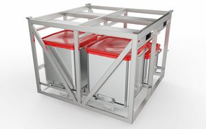 rack de transporte para carrinho 1