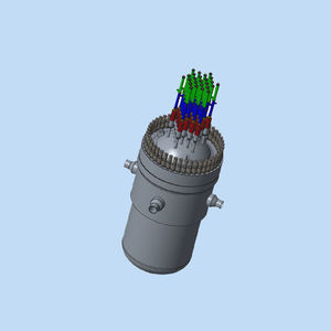 tanque pressurizado para reatores