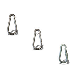 mosquetão com destorcedor
