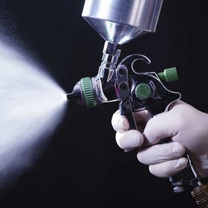 aplicação de tinta epóxi