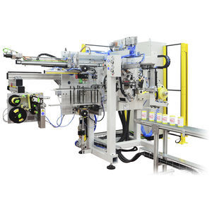 máquina de corte longitudinal com sistema de embalagem 1