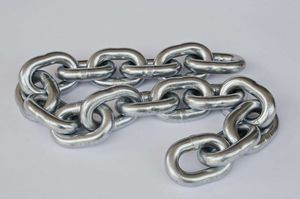 corrente em aço inoxidável