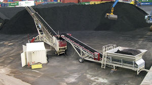 descarregador para materiais a granel