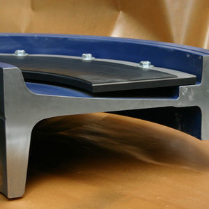 isolador de ruído para rodas de comboio
