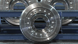 roda ferroviária monobloco