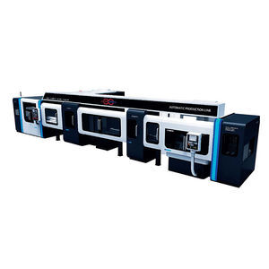 linha de usinagem CNC