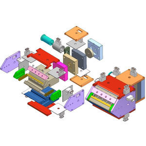matriz de extrusão de filme plano 1