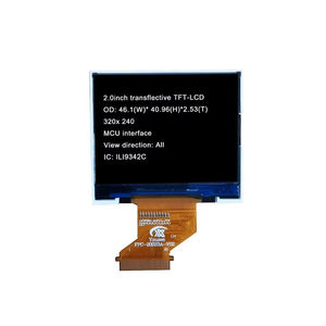 módulo de visualização TFT LCD