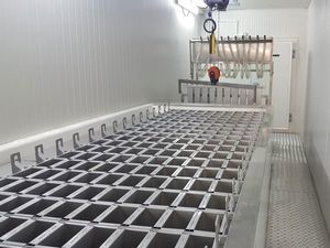 máquina de produção de gelo em blocos