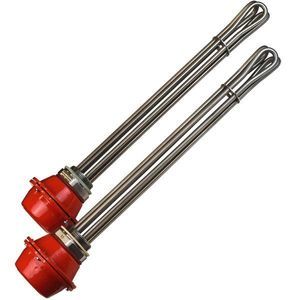 aquecedor de imersão flangeado