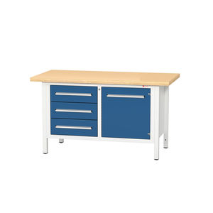 mesa de trabalho com gavetas