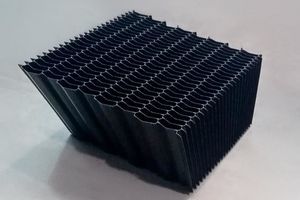 bloco de enchimento para tratamento de água
