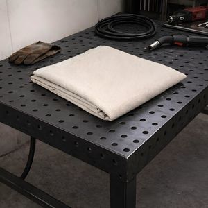 manta de proteção contra solda em compósito reforçado com fibra de vidro 1