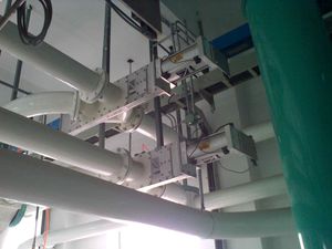válvula de distribuição de produtos pulverulentos