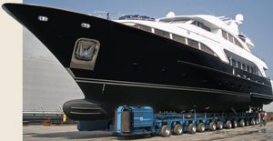 carro de transferência motorizado mais de 6 eixos