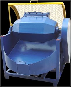 máquina de vibroacabamento centrifugadora de toneladas
