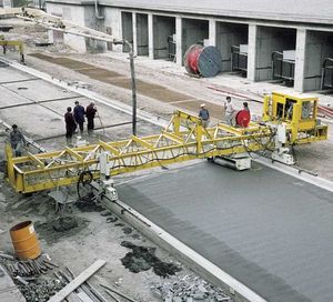 pavimentadora de concreto