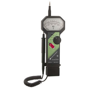testador de isolamento / de resistência / para aparelhos elétricos / analógico