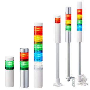 coluna luminosa de LED