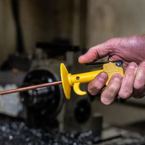 pistola de ar de limpeza
