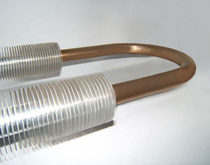 serpentina de troca térmica a vapor