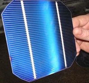 célula solar monocristalina