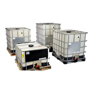 contêiner IBC em material plástico