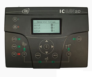 painel de controle para grupo gerador de energia