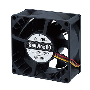 ventilador para eletrônica axial