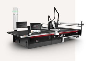 máquina de corte com faca