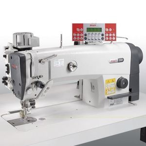máquina de costura de ponto fixo