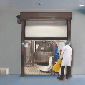 porta em aço inoxidável