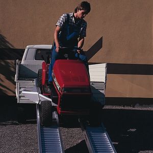 rampa niveladora para transporte de cargas pesadas