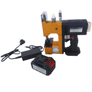 máquina de costura com bateria