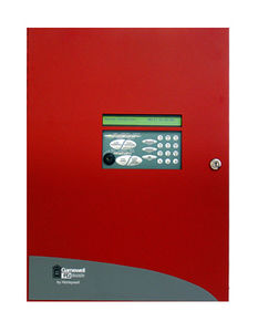 painel de controle para alarme de incêndio