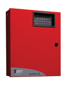 painel de controle para alarme de incêndio