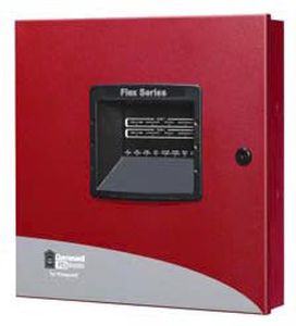 painel de controle para alarme de incêndio