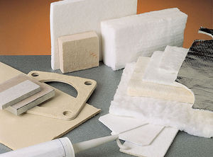 material de isolamento em fibra mineral