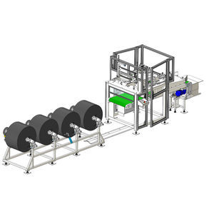máquina de corte rotativa 1