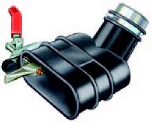 bocal de exaustão de gases de escapamento