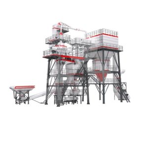 planta de britagem e de peneiramento de impacto de eixo vertical