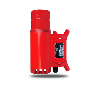 sinalizador sonoro para alarme com luz de sinalização