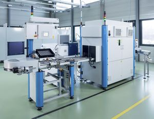 máquina estacionária de solda a laser