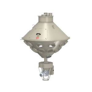 分配器的旋转产生一粒颗粒