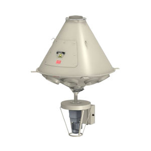 分配器的旋转产生一粒颗粒