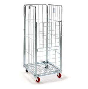 container aramado com rodas multiusos