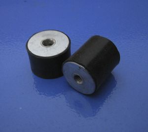 isolador de vibração cilíndrico